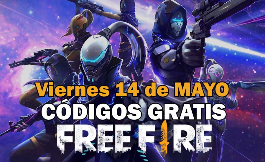 Códigos Free Fire gratis disponibles 14 de mayo de 2021